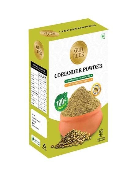 GudLuck Spices Organic Coriander Powder - Non-GMO & Gluten-Free