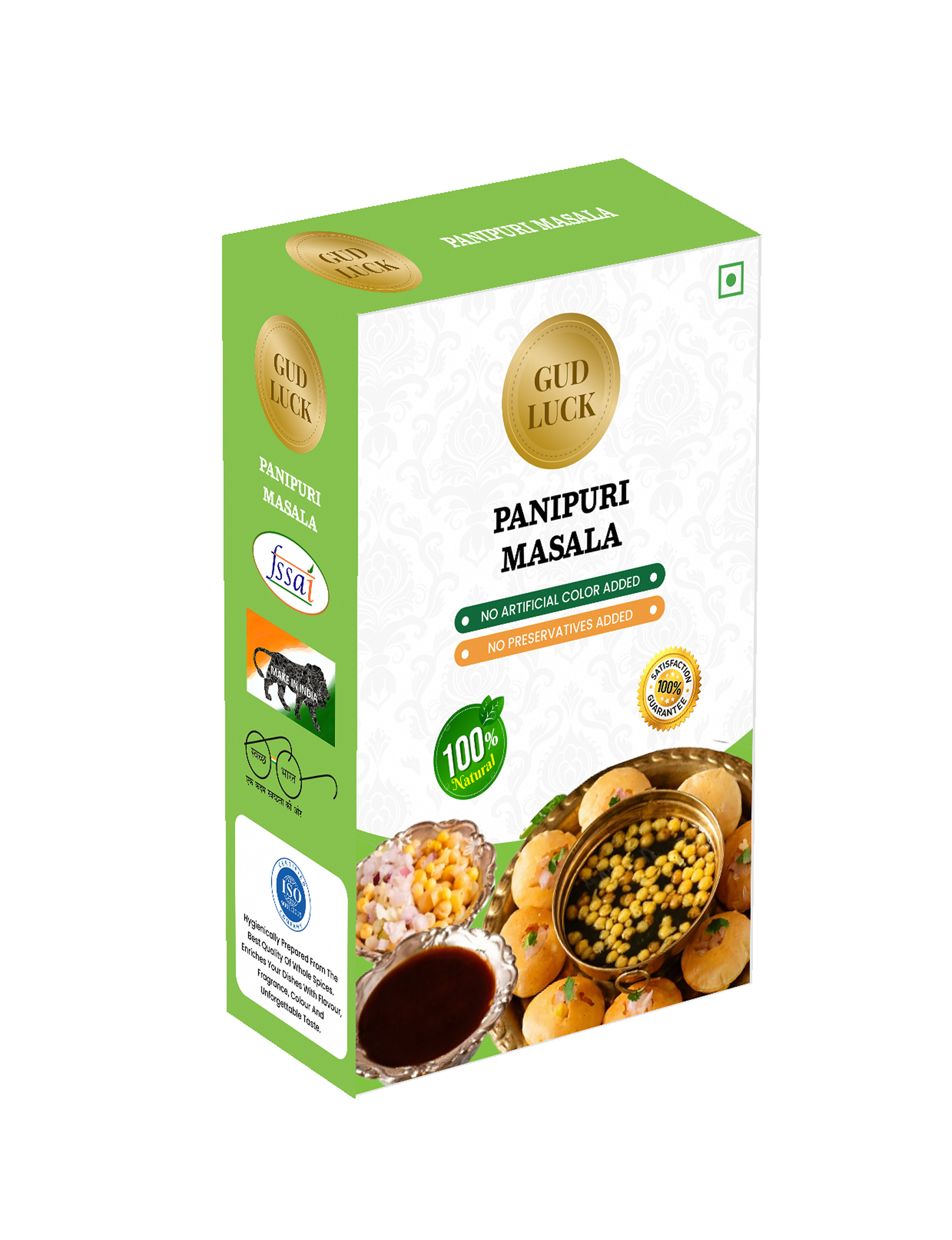 Panipuri Masala – Tangy & Refreshing Spice Mix for Golgappa Water