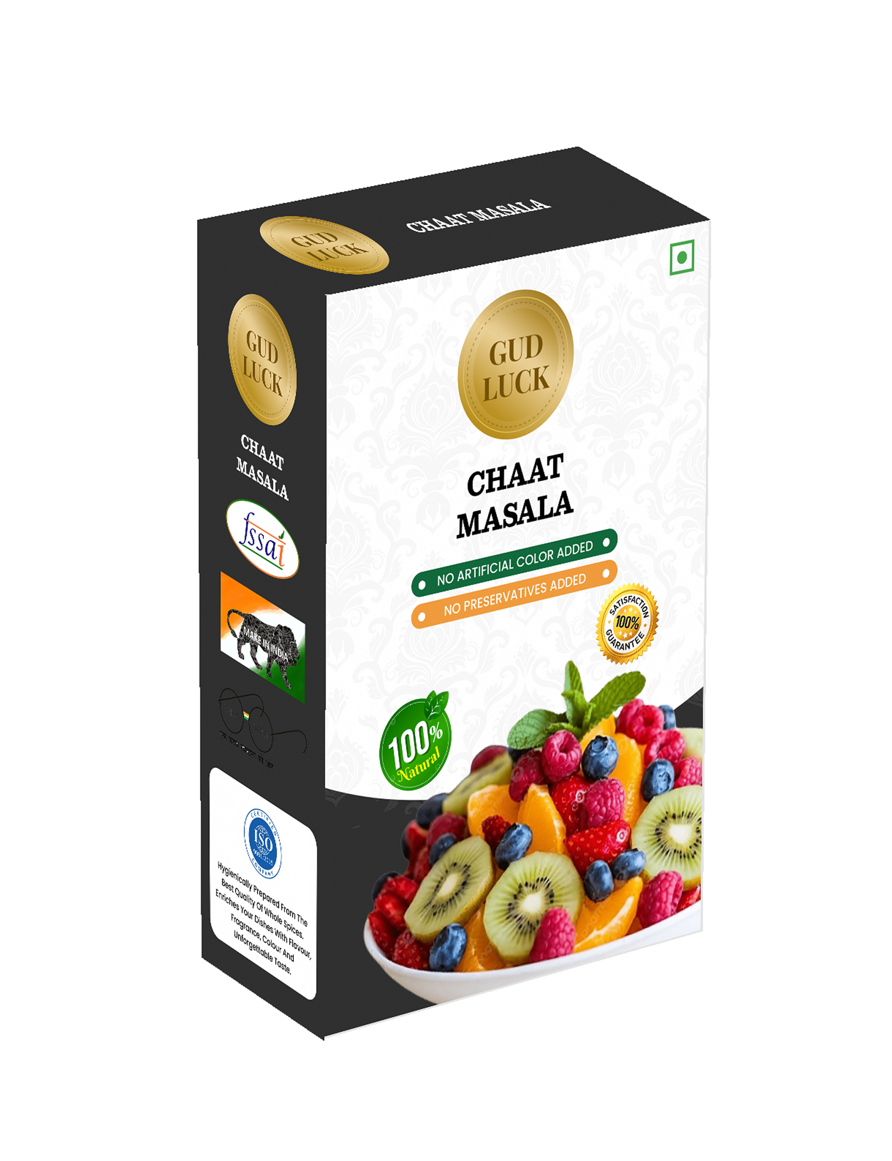 Chaat Masala – Tangy & Zesty Spice Mix for Snacks and Fruits